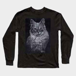 Turkish Angora Cat Long Sleeve T-Shirt